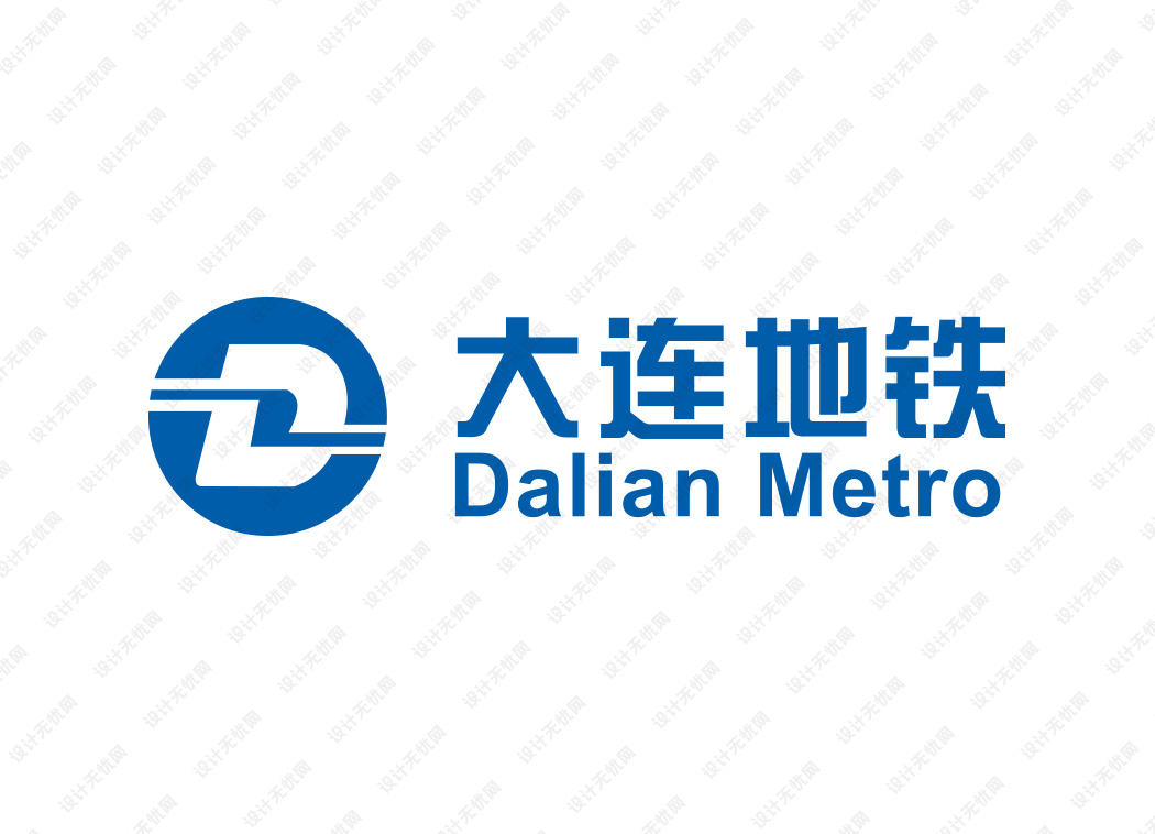 大連地鐵logo矢量標志素材