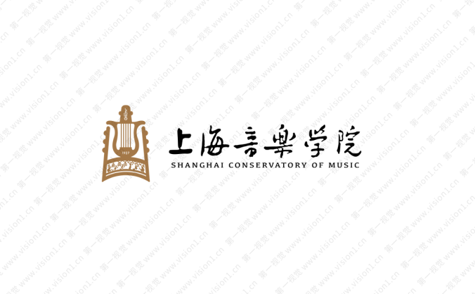 大學校徽系列:上海音樂學院標志矢量圖