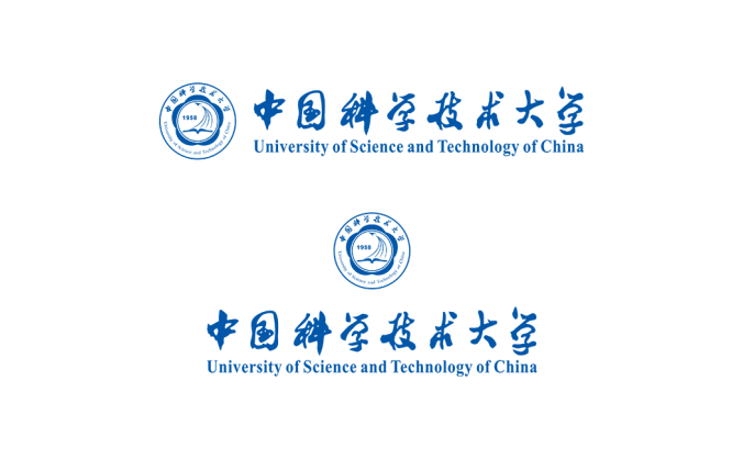 大學校徽系列:中國科學技術大學標志矢量圖