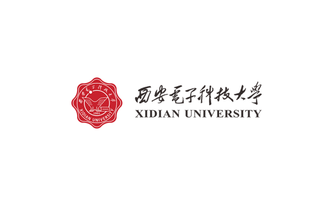 大學校徽系列：西安電子科技大學標志矢量圖
