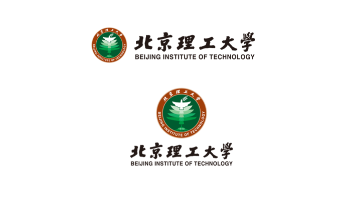 大學校徽系列:北京理工大學標志矢量圖
