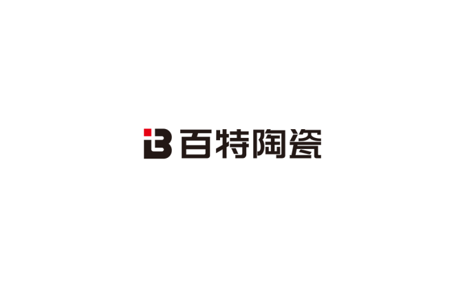 百特陶瓷logo標志矢量圖