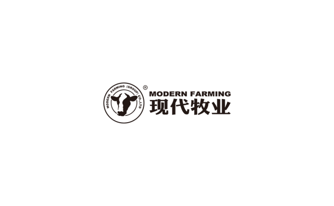 現(xiàn)代牧業(yè)logo標(biāo)志矢量圖
