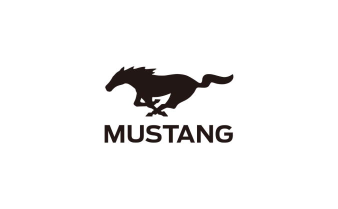 野馬汽車logo矢量圖