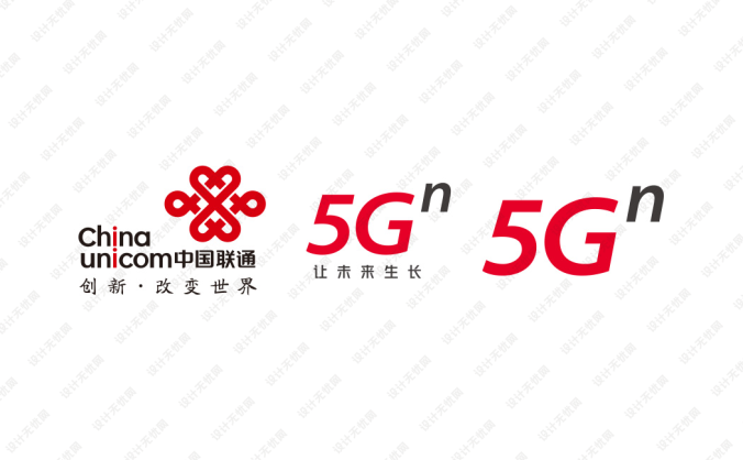 中國(guó)聯(lián)通5G logo標(biāo)志矢量圖