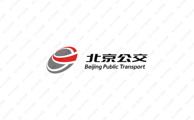 北京公交logo標志矢量圖