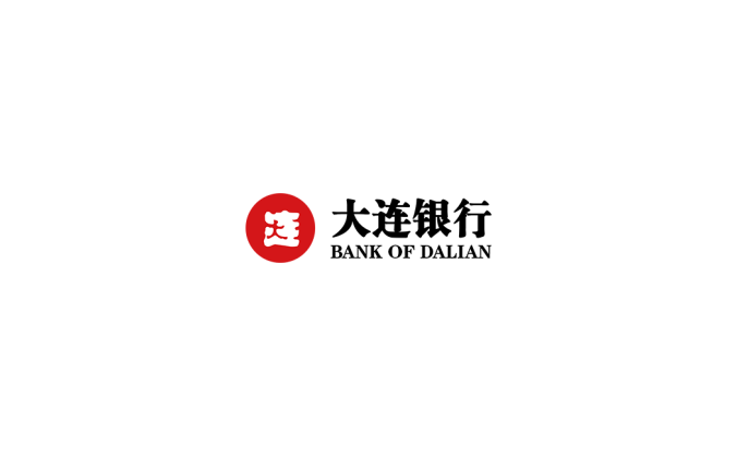 大連銀行標志矢量圖