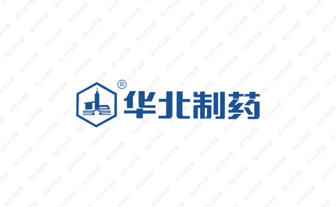 華北制藥logo標志矢量圖