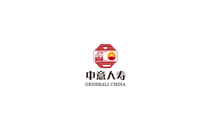 中意人壽logo標志矢量圖