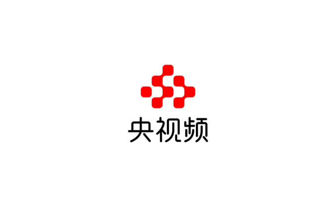 央視頻logo標志矢量圖