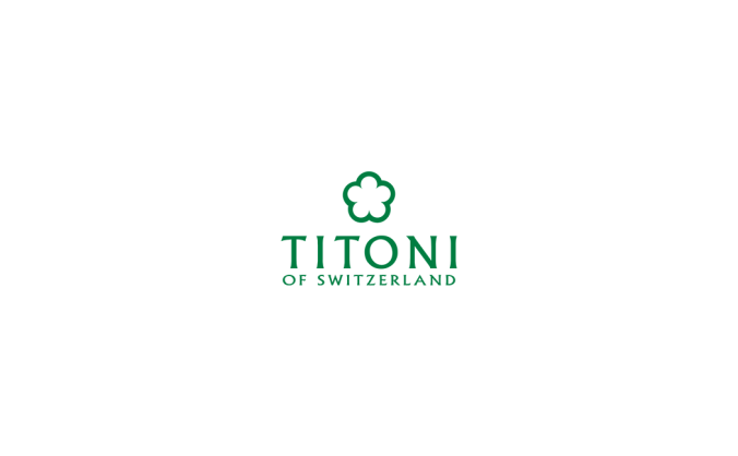 世界名表:Titoni梅花手表標志矢量圖