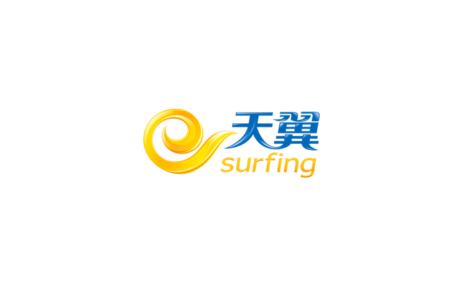 中國(guó)電信天翼標(biāo)志矢量圖
