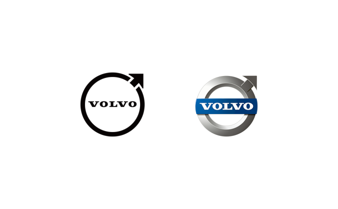 VOLVO沃爾沃汽車標志矢量圖