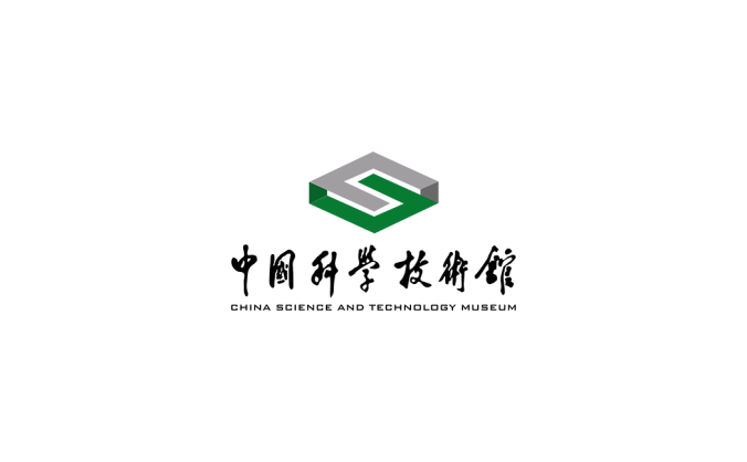 中國科學技術館logo標志矢量圖