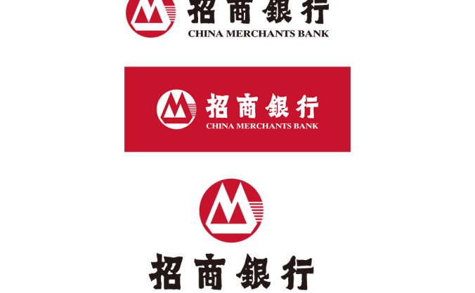 招商銀行矢量標志下載