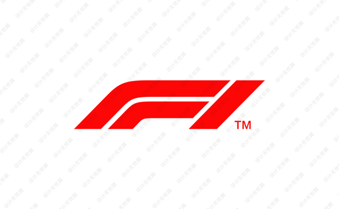 F1一級(jí)方程式賽車logo標(biāo)志矢量圖