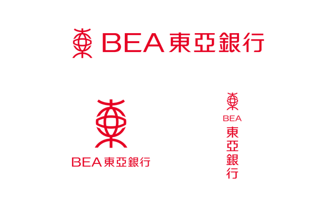 東亞銀行標志矢量圖