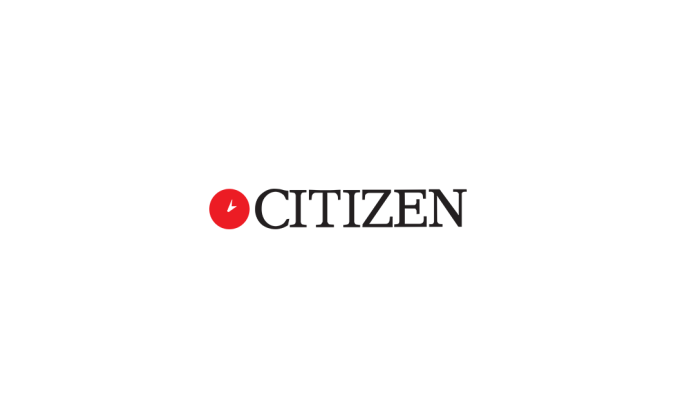 世界名表:CITIZEN西鐵城手表標志矢量圖
