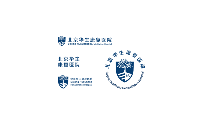 北京華生康復(fù)醫(yī)院logo標(biāo)志矢量圖