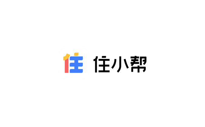 住小幫logo標志矢量圖