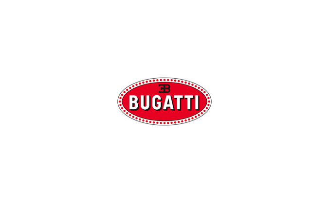Bugatti布加迪汽車標(biāo)志矢量圖