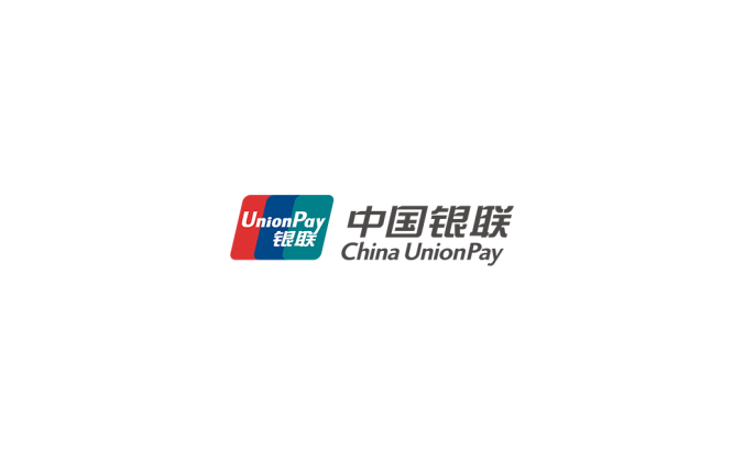 中國銀聯logo標志矢量圖