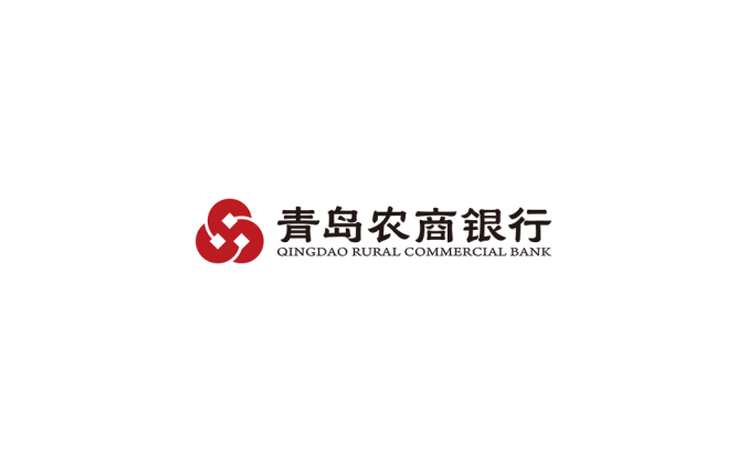 青島農商銀行logo標志矢量圖