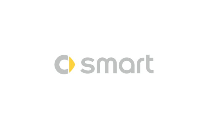SMART汽車標志矢量圖