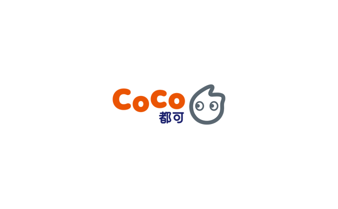 CoCo都可logo標志矢量圖