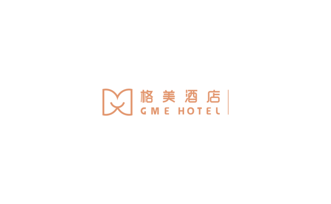 格美酒店logo標志矢量圖