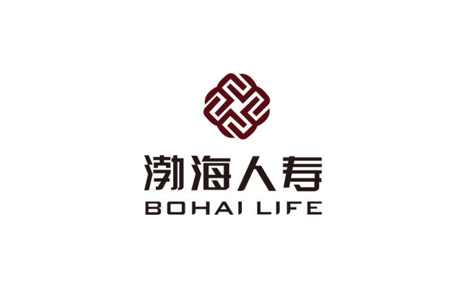 渤海人壽logo標志矢量圖
