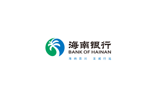 海南銀行logo標志矢量圖