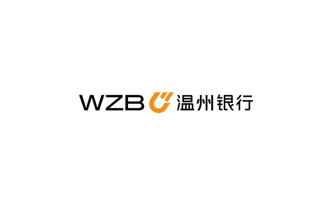 溫州銀行logo標志矢量圖