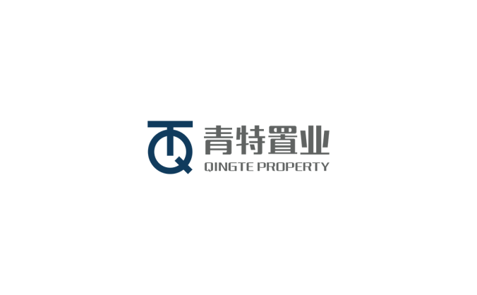 青特置業logo標志矢量圖