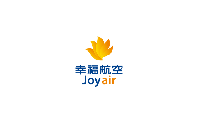 幸福航空logo標志矢量圖