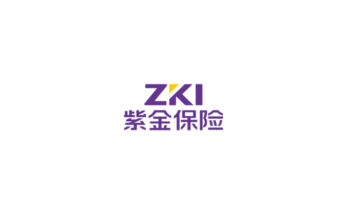 紫金保險logo標志矢量圖