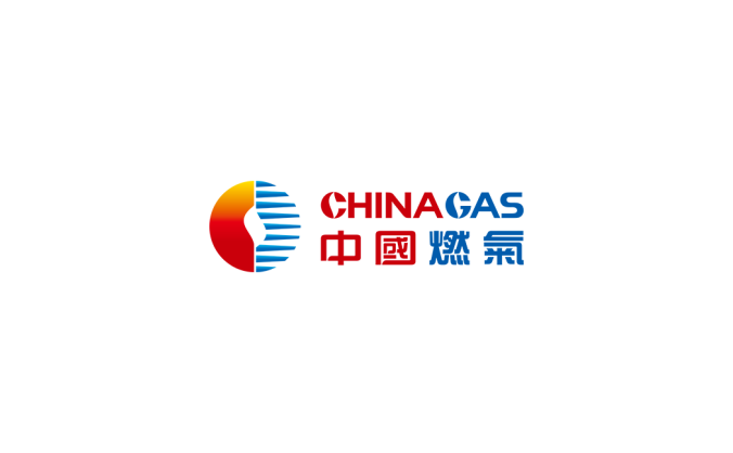中國燃氣logo標志矢量圖