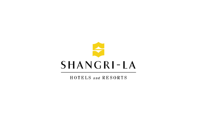 香格里拉酒店標志矢量圖