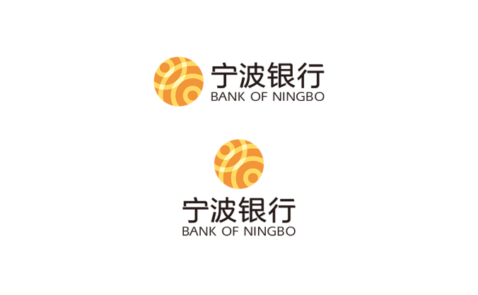 寧波銀行標志矢量圖