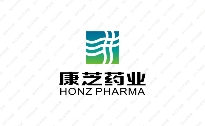 康芝藥業(yè)logo標志矢量圖