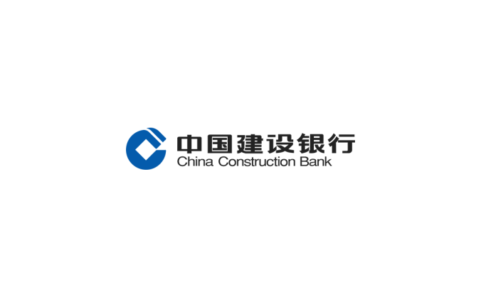 中國建設銀行標志矢量圖