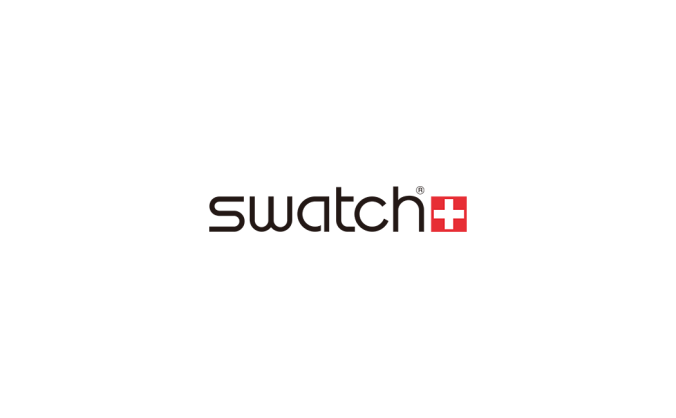 世界名表:Swatch斯沃琪手表logo標志矢量圖
