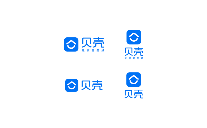 貝殼找房logo標(biāo)志矢量圖