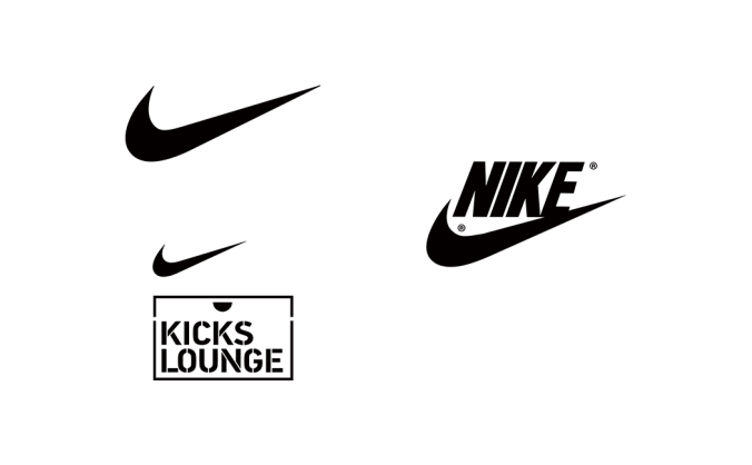 著名運動品牌耐克Nike標志矢量圖