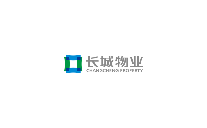 長城物業logo標志矢量圖