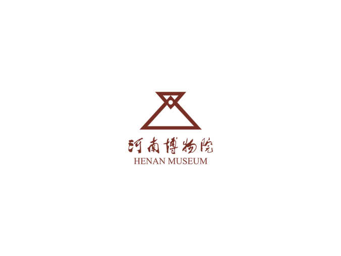 河南博物院logo矢量圖