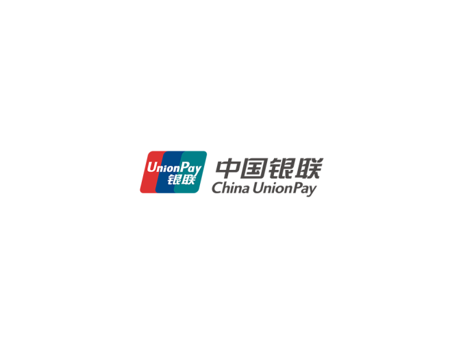 中國銀聯logo標志矢量圖
